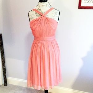 J. Crew Silk Chiffon Dress 🌺